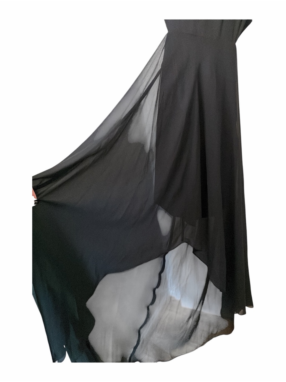 Ali & Jay Bohemian Rhapsody Black Cutout High-Low Dress size small NWT - Picture 2 of 11
